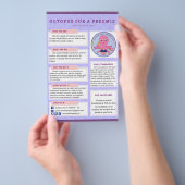 Preemie UsのInfo Flyer Octopus チラシ (ハンドル)