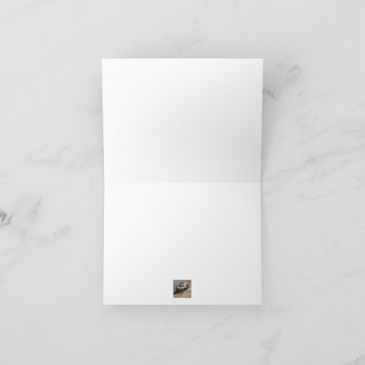 "Preferred Transportation & Destination"  サンキューカード (内部)