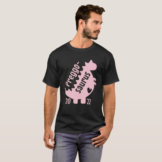 Preggosaurus 2022 Dinosaur Trex Tシャツ (正面フル)