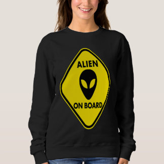 Pregnancy  Alien on Board スウェットシャツ
