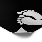 Pregnancy Announcemen - New Year New Baby  ポスター (角)