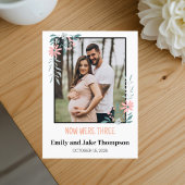 Pregnancy Announcement | Baby Card  ポストカード