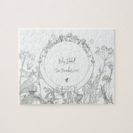 Pregnancy Announcement Grandparents Due Date ジグソーパズル