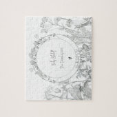 Pregnancy Announcement Grandparents Due Date ジグソーパズル (縦)