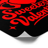 Pregnancy Announcement Growing The Sweetest Valent ポスター (角)