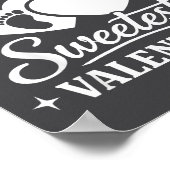 Pregnancy Announcement Growing The Sweetest Valent ポスター (角)