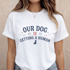 Pregnancy Announcement Mom to Be 4th of July Tシャツ