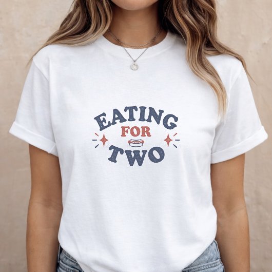 Pregnancy Announcement Mom to Be 4th of July Tシャツ