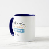 Pregnancy Announcement Mug Ready Or Not マグカップ (正面左)