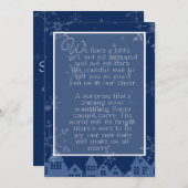 Pregnancy Announcement Poem Card | Holiday Theme シーズンカード (正面/裏面)