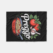 Pregnancy Announcement Prego Pasta Sauce Funny Pre フリースブランケット (正面(横))