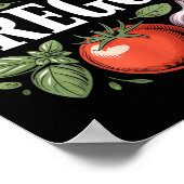 Pregnancy Announcement Prego Pasta Sauce Funny Pre ポスター (角)