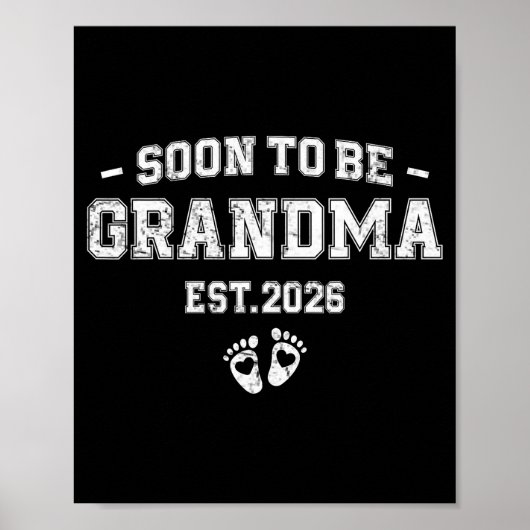 Pregnancy Announcement Soon To Be Grandma 2026  ポスター (正面)
