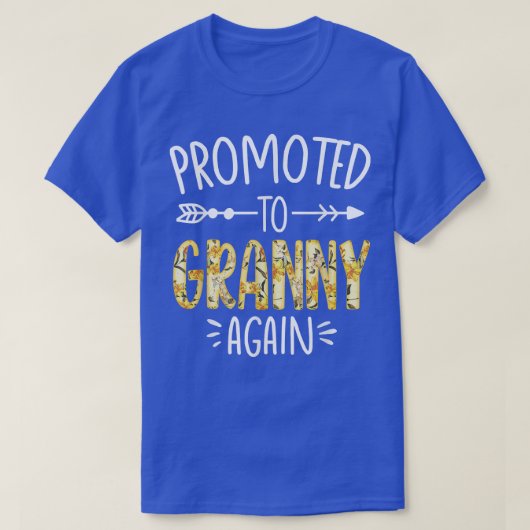 Pregnancy Announcement Soon To Be Granny Again Sun Tシャツ (デザイン正面)