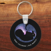 Pregnancy Announcement Stars Baby Spiritual  キーホルダー (正面)