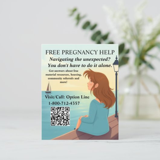 Pregnancy Help/After Abortion Resources (スタンド正面)