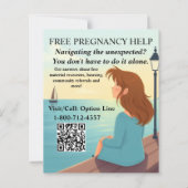 Pregnancy Help/After Abortion Resources (正面)