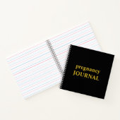 Pregnancy Journal Expecting Mom Gift | Pregnancy ノートブック (内部)