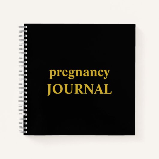 Pregnancy Journal Expecting Mom Gift | Pregnancy ノートブック (正面)