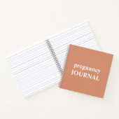 Pregnancy Journal Expecting Mom Gift | Pregnancy ノートブック (内部)