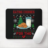 Pregnancy New Mom Baby Pregnant Christmas Couples  マウスパッド (マウス)