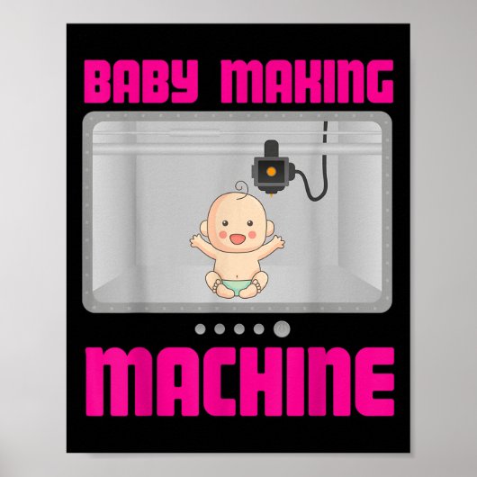 Pregnancy Reveal &amp; Announcement Baby Making Ma ポスター (正面)