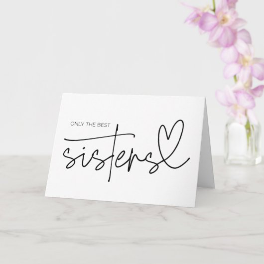 Pregnancy Reveal Sister Aunti to Be I'm Pregnant カード (蘭)