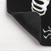 Pregnancy Skeleton Rib Funny Firefighter Bump Shir マウスパッド (コーナー)