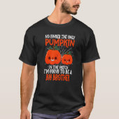 Pregnancy This Little Pumpkin Is Going To Be A Big Tシャツ (正面)