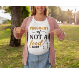 Pregnant AF Pregnancy Humor Maternity Plus Size プラスサイズTシャツ