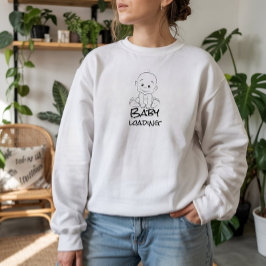 Pregnant First Mothers Day baby スウェットシャツ