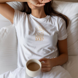 Pregnant First Mothers Day yellow Tシャツ