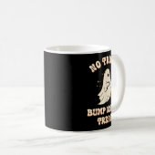 Pregnant Ghost Lazy Trick Or Treat Dress Funny Hal コーヒーマグカップ (正面右)