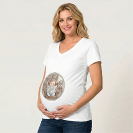 pregnant - T-Shirt Tシャツ