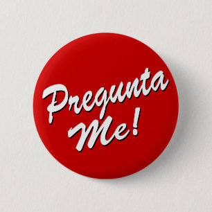 Preguntaは私スペインのなボタンの私に尋ねます 缶バッジ