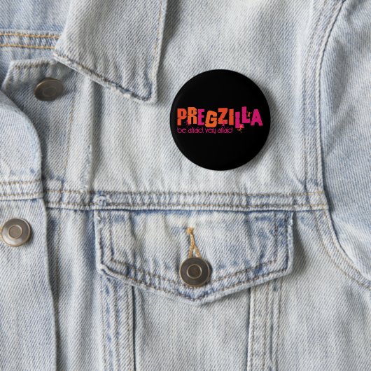Pregzilla 缶バッジ (インサイチュ)