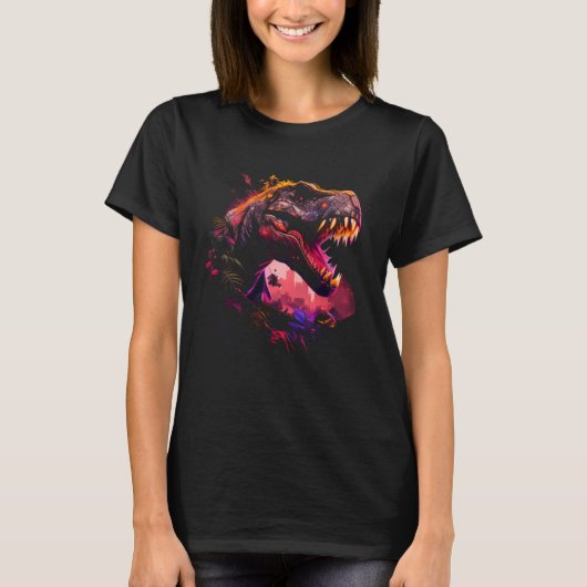 Prehistoric dinosaurs tシャツ (正面)