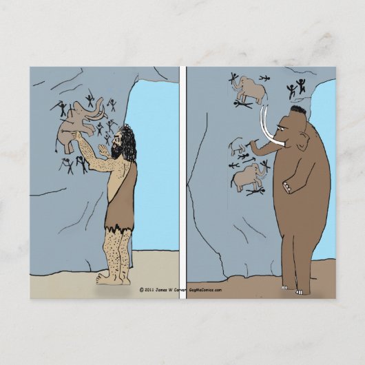 「Prehistoric Spin」ポストカード ポストカード (正面)