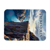 Preikestolen Norway マグネット (横)