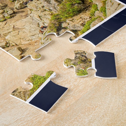 Preikestolen Norway Pulpit Rock Panorama ジグソーパズル (側面)