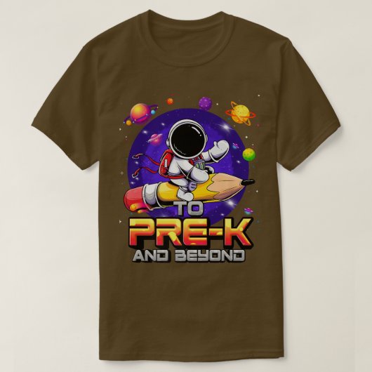 PreKおよびBeyond新学期PreK B Tシャツ (デザイン正面)