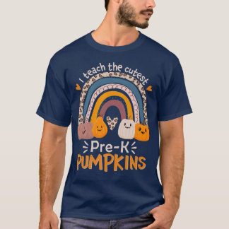 PreK先生教えIパンで最もキュートなカボチャ Tシャツ