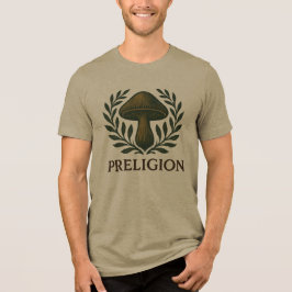 PRELIGION ブラウンTシャツ + ブラウンPRELIGIONロゴ トライブレンドＴシャツ