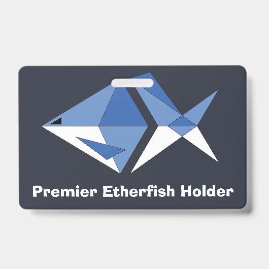 Premier Etherfisher ID バッジ (正面)
