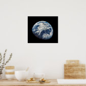 Première photo de la Terre prise par l'Homme ポスター (キッチン)