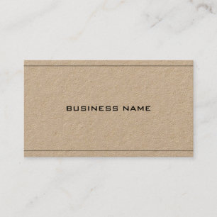 Premium実質のKraft Paper Elegant Companyの平野 名刺