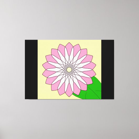 Premium 包まれた CanvaスタイリッシュとReady-toつる Art キャンバスプリント (正面)