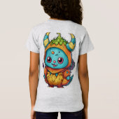 「Premium 素晴らし Jersey T-Shirt - Soft & スタイリッシュ Tee」 Tシャツ (裏面)