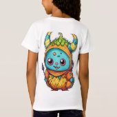 「Premium 素晴らし Jersey T-Shirt - Soft & スタイリッシュ Tee」 Tシャツ (裏面)