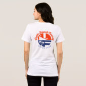 Premium 2-SIDED women's FLORIDA & LOGO t-shirt トライブレンドＴシャツ (裏面全面)